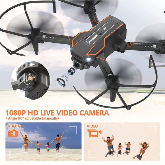 AVIALOGIC Mini Drone with Camera for Kids FPV RC Quadcopter w 1080P Video Camera - Picture 2 of 5